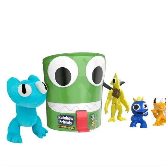 Rainbow Friends GREEN SERIES 3 Ultimate Bundle Plush Mini Action Figure SEALED!! - Picture 4 of 9